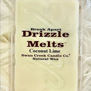 Coconut Lime Swan Creek Candle Co. Drizzle Melts-New never opened- Retired Scent